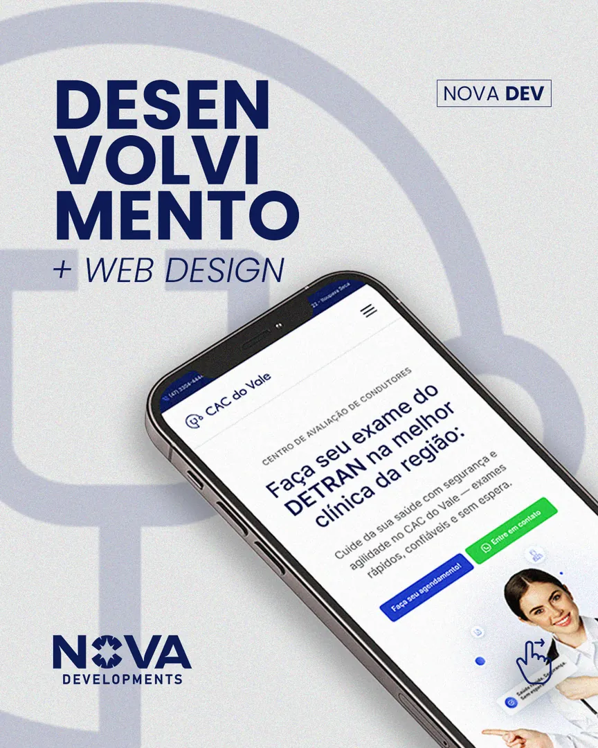 Projeto CAC Do Vale — Landing Page · Clínica Médica